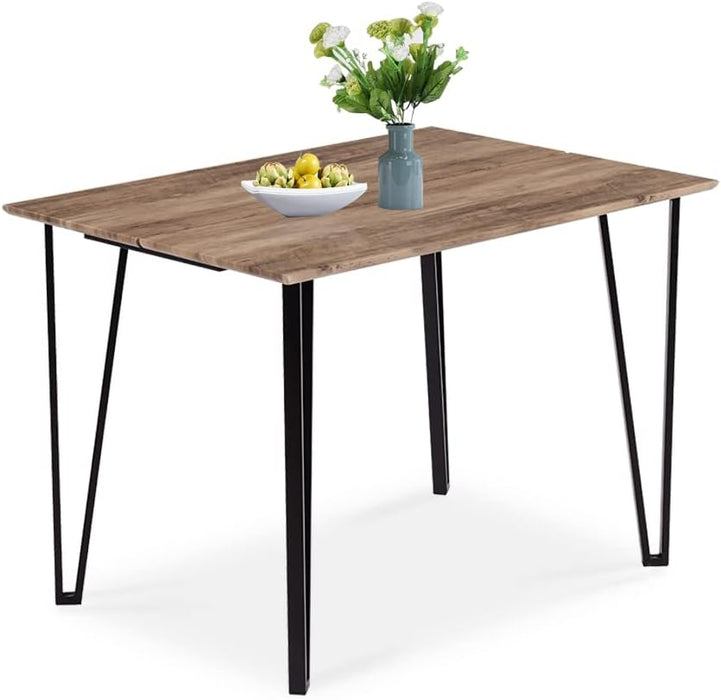 GOLDFAN Rectangle Dining Table Modern Wood Style for Kitchen Table.AWS-GF-018.UK. (Table Only)