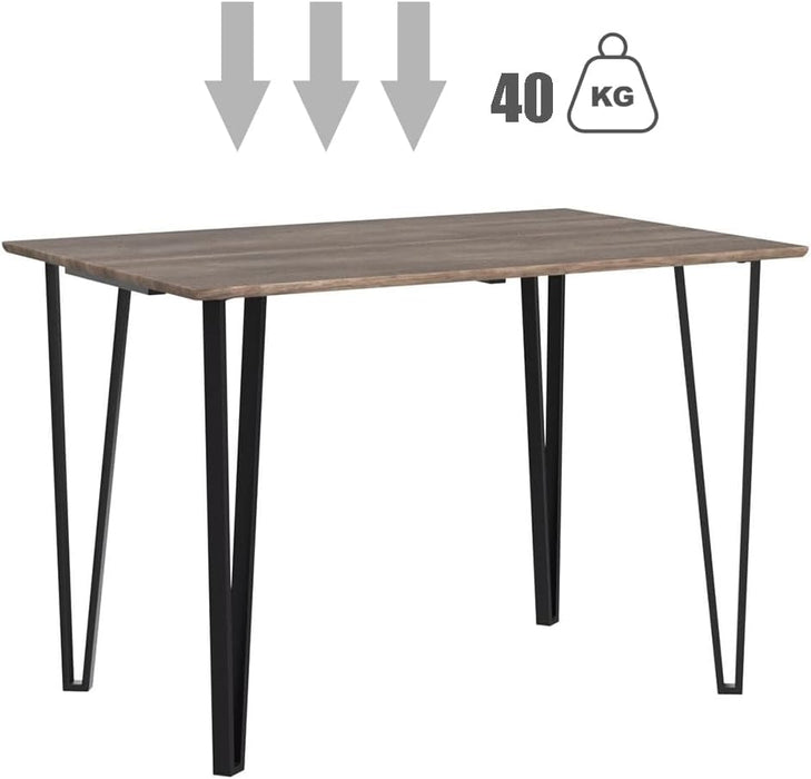 GOLDFAN Rectangle Dining Table Modern Wood Style for Kitchen Table.AWS-GF-018.UK. (Table Only)