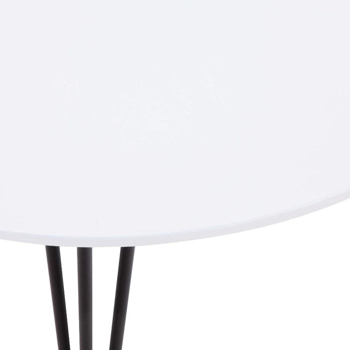 GOLDFAN High Gloss Dining Table Round Kitchen Table Small Living Room Table.AWS-113.UK